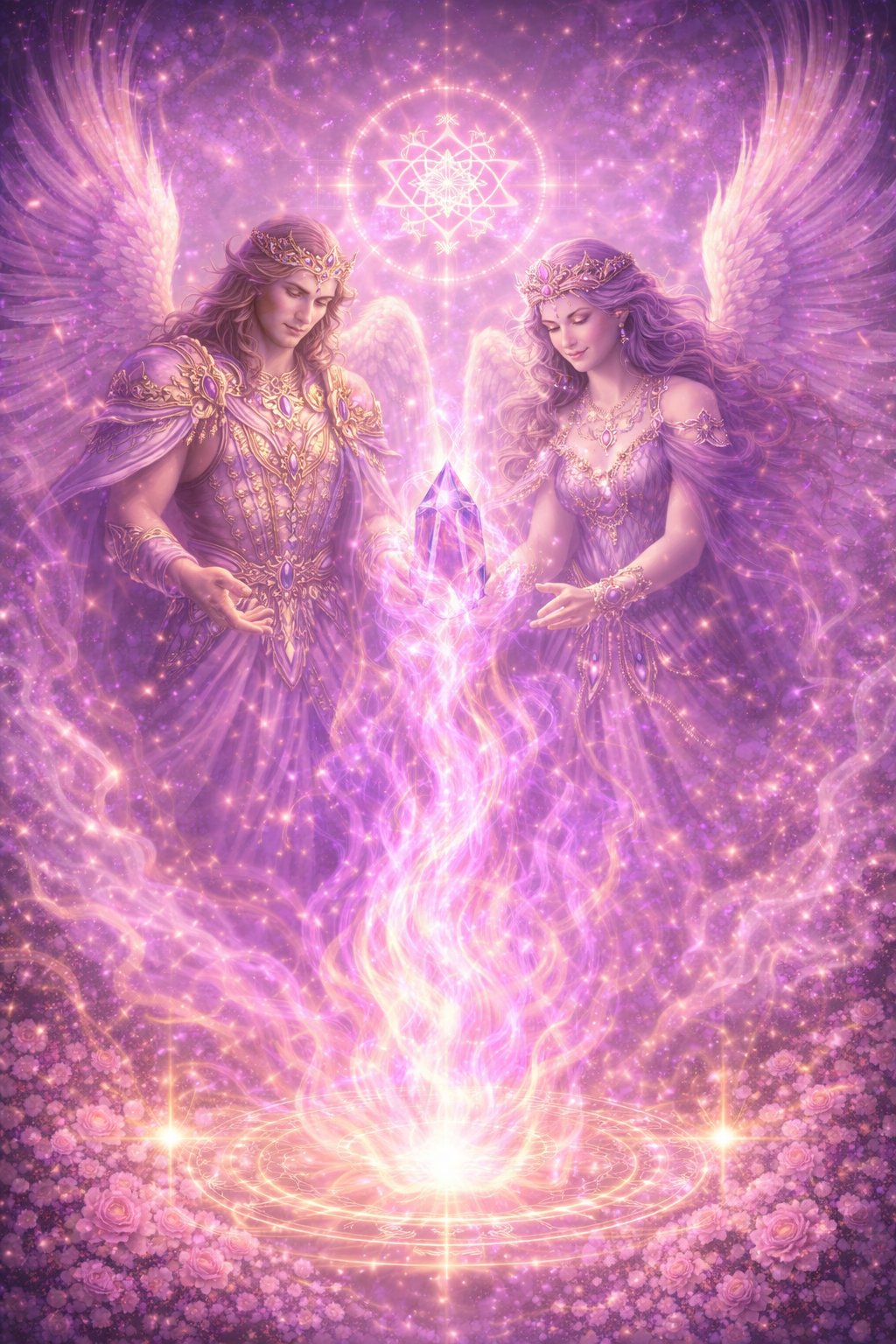 INITIATION AU RAYON VIOLET DE LUMIÈRE – FLAMME VIOLETTE DE TRANSMUTATION