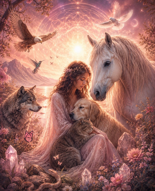 Les animaux en spiritualité : guides et messagers de l’âme