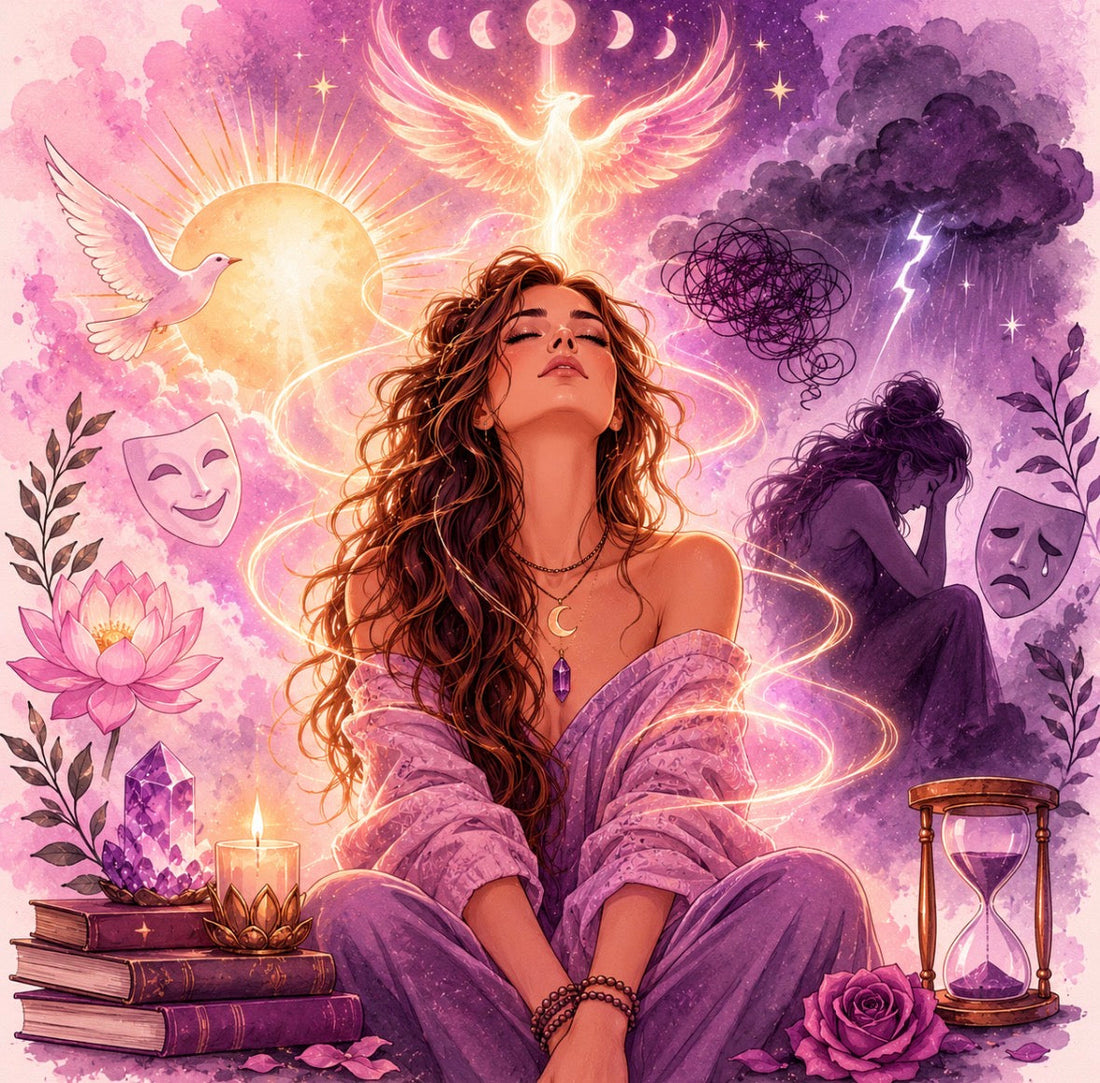 La spiritualité sans filtre : on vous promet la paix, l’amour et la lumière, mais on oublie de vous parler de ce qu’il faut parfois traverser…