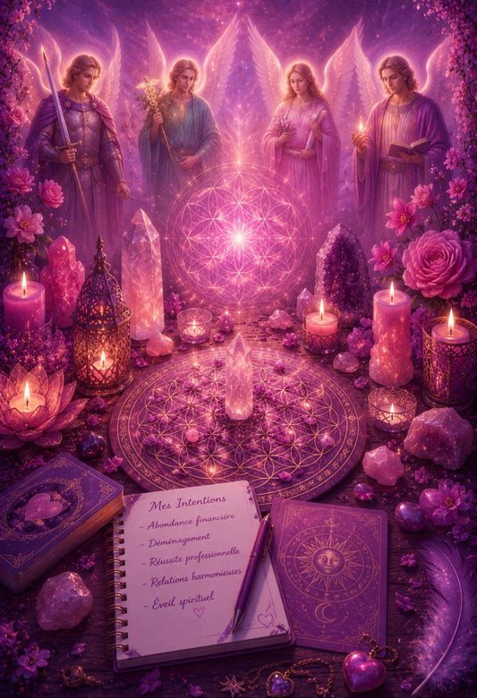 Rituel personnalisé – Connexion aux Archanges et Énergies puissantes