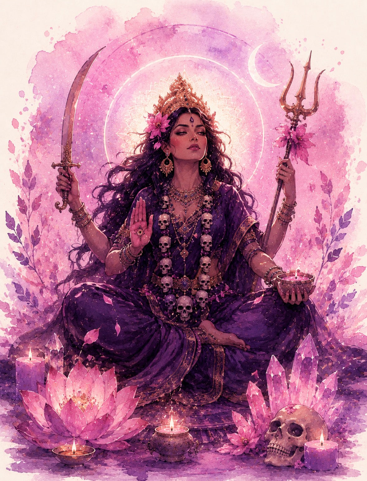 INITIATION SACRÉE : PROTECTION DE LA DÉESSE KALI MA {APPRENTISSAGE + SOIN}