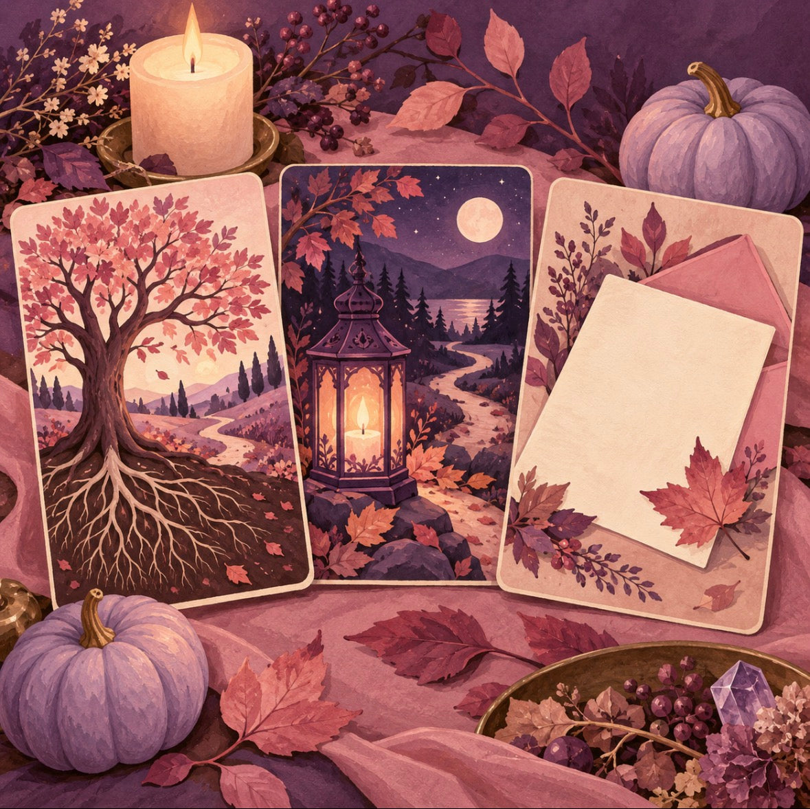 GUIDANCE SPÉCIALE SAMHAIN : Mes racines, ma lumière, mon nouveau chapitre