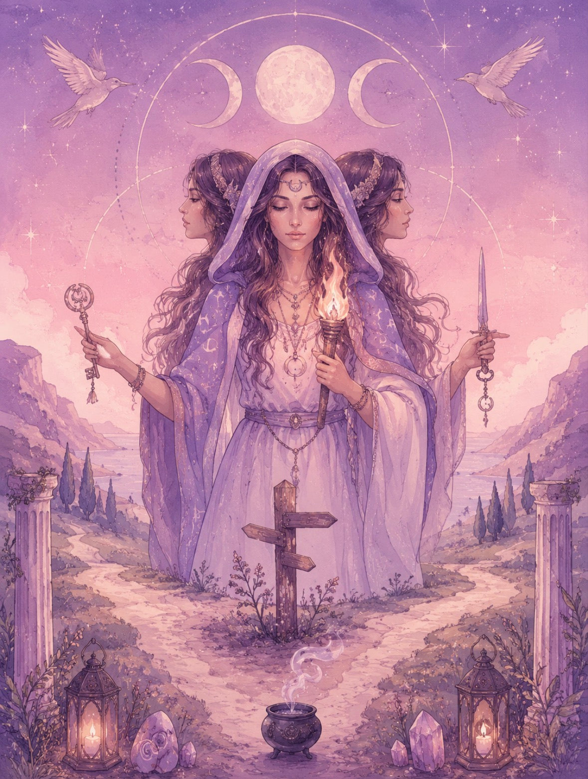 ✨ Soin Énergétique avec la Déesse Hécate ✨

Protection – Intuition – Transformation – Ouverture des Chemins