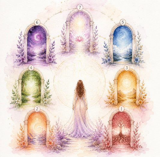 Soin Sacré : Alignement aux 7 Portes de Lumière